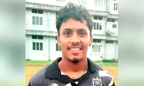 ജില്ല സ്കൂൾ കായികമേള; വിധിയോട് പൊരുതി ജീവിതം; സുവർണ നേട്ടവുമായി മഹേഷ്​