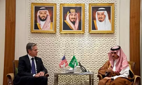 Antony Blinken, Ameer Faisal bin Farhan Antony Blinken, Ameer Faisal bin Farhan