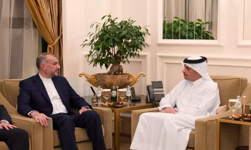 ഇറാൻ വിദേശകാര്യമന്ത്രി ഖത്തറിൽ