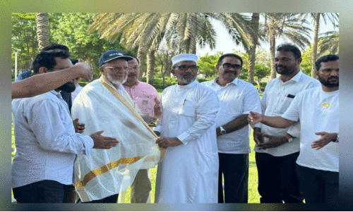 ഇ​ഖ്‌​വ  സം​ഘ​ടി​പ്പി​ച്ച സ്വീ​ക​ര​ണ, യാ​ത്ര​യ​യ​പ്പ്​ ച​ട​ങ്ങ്