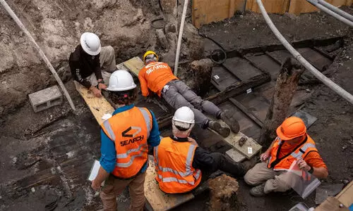 ഫ്ലോറിഡയിൽ റോഡ് നിർമാണത്തിനിടെ 19 ാം നൂറ്റാണ്ടിലെ ബോട്ട് കണ്ടെത്തി