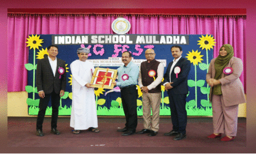 മു​ല​ദ്ദ ഇ​ന്ത്യ​ന്‍ സ്കൂ​ളി​ല്‍ വ​ർ​ണാ​ഭ​മാ​യി കെ.​ജി ഫെ​സ്റ്റ്