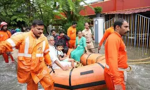 heavy rain; Orange alert in Karamanayar