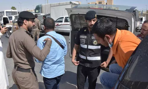 Inspections to find violators of residence employment and border security regulations in Saudi Arabia