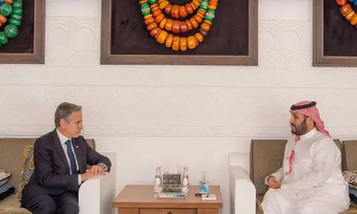 Saudi crown prince tells Blinken We must work to stop military operations in Gaza Saudi crown prince tells Blinken We must work to stop military operations in Gaza