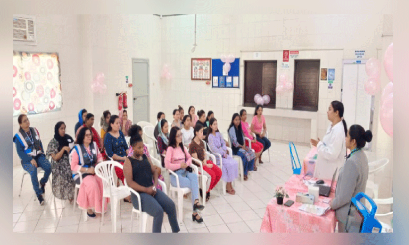 സ്ത​നാ​ർ​ബു​ദ ബോ​ധ​വ​ത്ക​ര​ണം