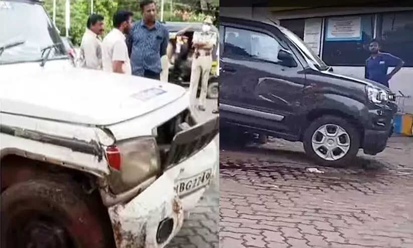 police jeep accident police jeep accident