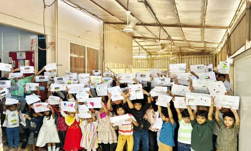Children who support Gaza Fighters