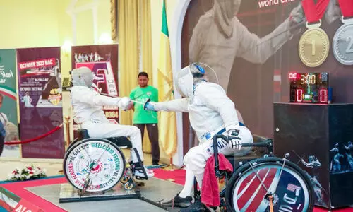 Kuwaiti, US stars face off in fencing competition