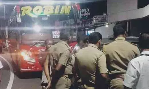 ഓൾ ഇന്ത്യ പെർമിറ്റിന്റെ ബലത്തിൽ റോബിൻ വീണ്ടും നിരത്തിൽ; പിടിച്ചെടുത്ത് മോട്ടോർ വാഹന വകുപ്പ്