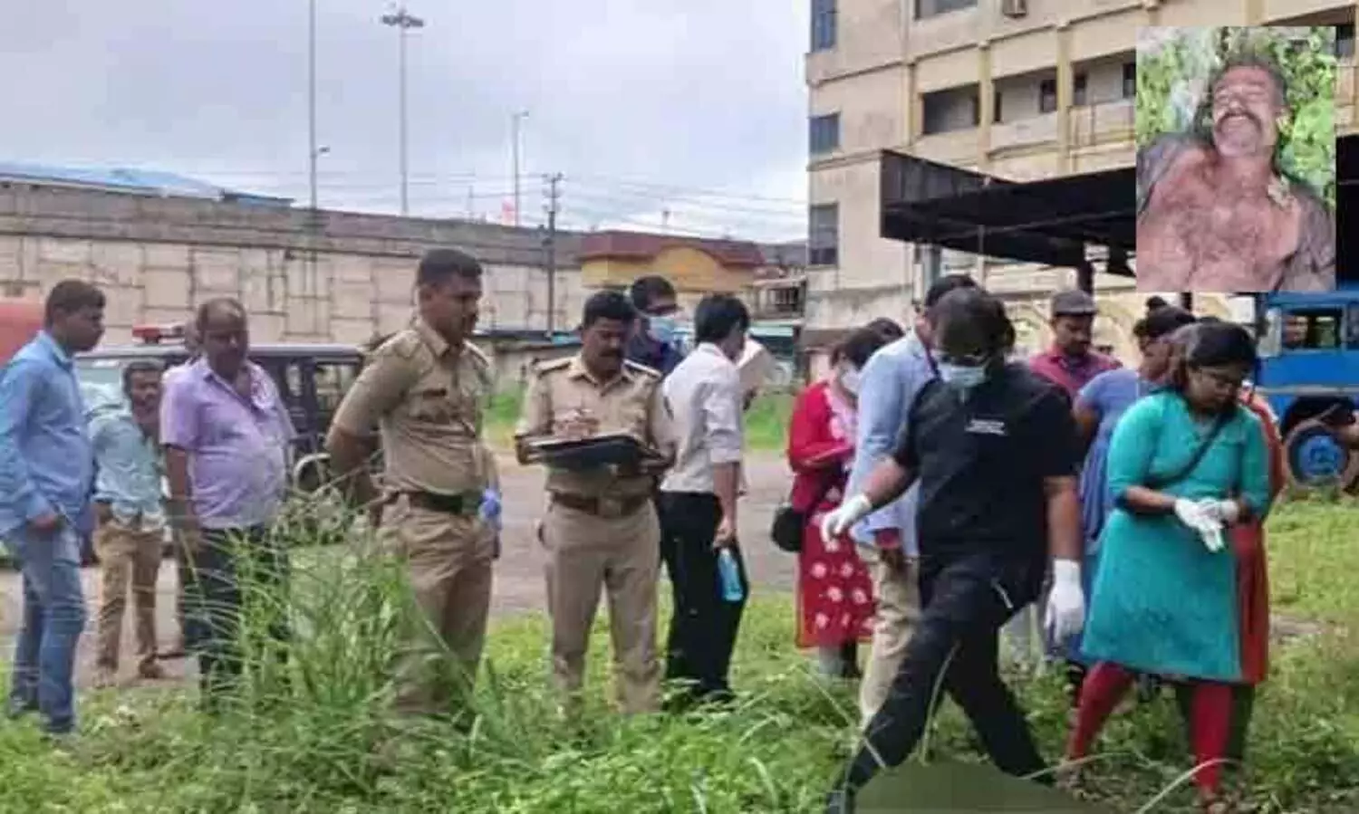 An unidentified body was found