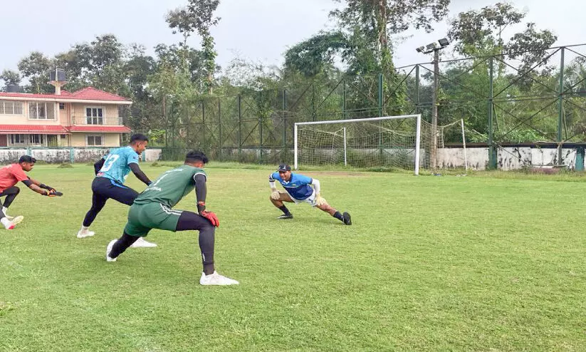Kerala stars in Training