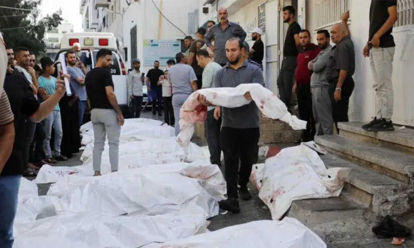 കൊന്ന പിഞ്ചുകുഞ്ഞിനെ പോലും വെറുതെ വിടാതെ ഇസ്രായേൽ: മൃതദേഹമല്ല കളിപ്പാവയെന്ന് നുണപ്രചാരണം