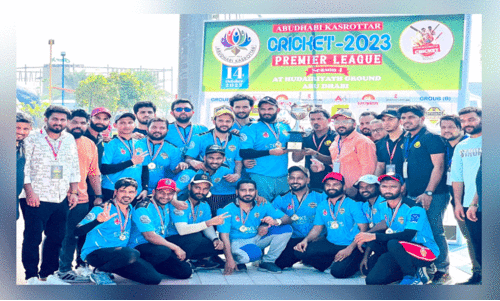 സ്‌​ട്രൈ​ക്കേ​ഴ്‌​സ് അ​ബൂ​ദ​ബി ടീം ​