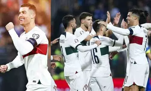 റൊണാൾഡോക്ക് ഇരട്ടഗോൾ; വമ്പൻ ജയവുമായി കുതിപ്പ് തുടർന്ന് പോർച്ചുഗൽ