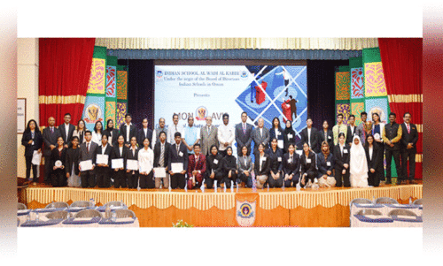 ഇ​ന്‍റ​ർ സ്‌​കൂ​ൾ ഇം​ഗ്ലീ​ഷ് ഡി​ബേ​റ്റ് മ​ത്സ​രം: മ​സ്ക​ത്ത് ഇ​ന്ത്യ​ൻ സ്​​കൂ​ൾ ജേ​താ​ക്ക​ൾ