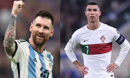 ഒന്നാം സ്ഥാനം പിടിച്ച് മെസ്സി; ഒന്നിൽനിന്ന് 27ലേക്ക് വീണ് ക്രിസ്റ്റ്യാനോ