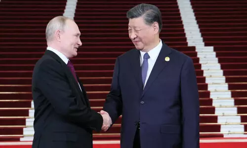 പു​ടി​ൻ ചൈ​ന​യിൽ; ആ​കാം​ക്ഷ​യിൽ ലോ​ക​രാ​ഷ്ട്ര​ങ്ങ​ൾ