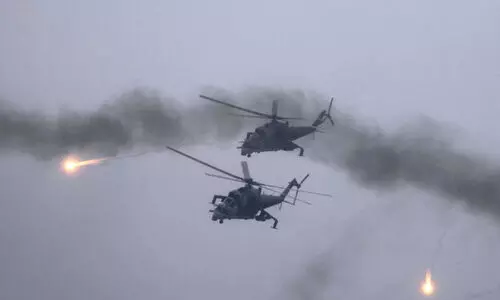 ഒമ്പത് റഷ്യൻ കോപ്റ്ററുകൾ തകർത്തെന്ന് യുക്രെയ്ൻ