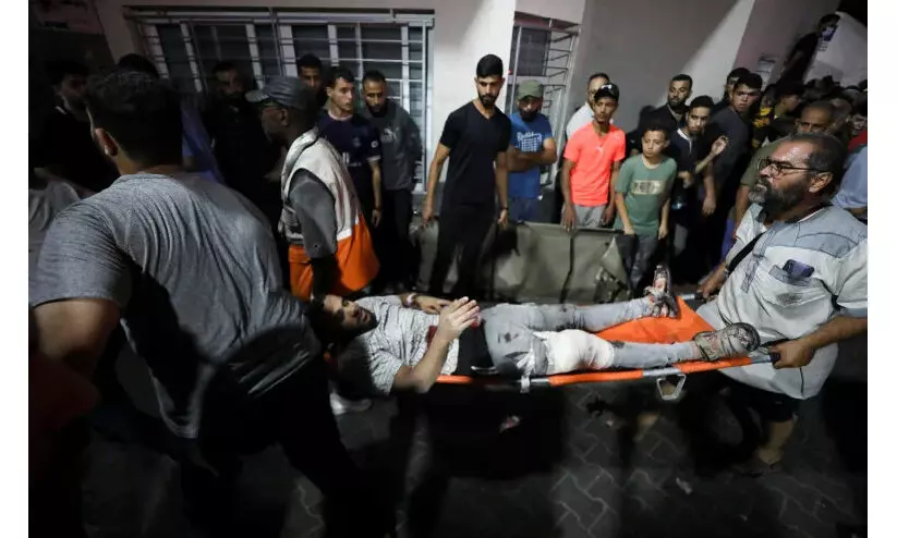 ഗസ്സ അൽഅഹ്ലി ആശുപത്രിയിലെ ഇസ്രായേൽ ബോംബാക്രമണത്തെ ശക്തമായി അപലപിച്ച് സൗദി അറേബ്യ ഗസ്സ അൽഅഹ്ലി ആശുപത്രിയിലെ ഇസ്രായേൽ ബോംബാക്രമണത്തെ ശക്തമായി അപലപിച്ച് സൗദി അറേബ്യ