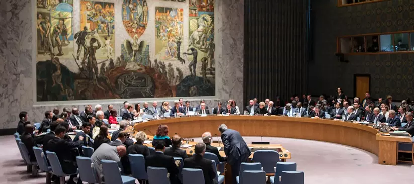 ഇസ്രായേൽ-ഹമാസ് സംഘർഷത്തെ അപലപിച്ചുള്ള റഷ്യൻ പ്രമേയം യു.എൻ സുരക്ഷ കൗൺസിൽ തള്ളി ഇസ്രായേൽ-ഹമാസ് സംഘർഷത്തെ അപലപിച്ചുള്ള റഷ്യൻ പ്രമേയം യു.എൻ സുരക്ഷ കൗൺസിൽ തള്ളി