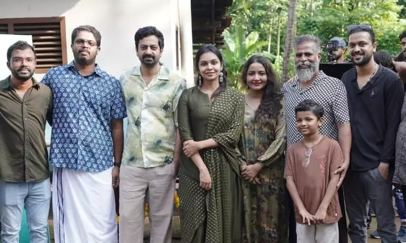 Saiju Kurup and  Thanvi Starring  abhilasham  movie   Starting