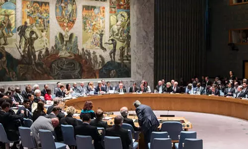 ഇസ്രായേൽ-ഹമാസ് സംഘർഷത്തെ അപലപിച്ചുള്ള റഷ്യൻ പ്രമേയം യു.എൻ സുരക്ഷ കൗൺസിൽ തള്ളി