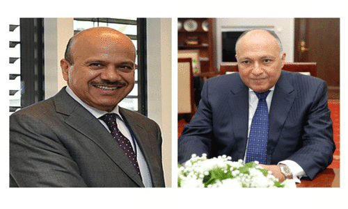 ഫ​ല​സ്​​തീ​ൻ ​പ്ര​ശ്​​നം; ബ​ഹ്​​റൈ​ൻ-​ഈ​ജി​പ്​​ത്​ വി​ദേ​ശ​കാ​ര്യ മ​ന്ത്രി​മാ​ർ ഫോ​ണി​ൽ സം​സാ​രി​ച്ചു