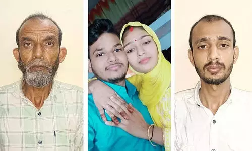 മിശ്രവിവാഹിതരായ ദമ്പതികളെ കൊന്ന കേസിൽ പിതാവും സഹോദരനും അറസ്റ്റിൽ