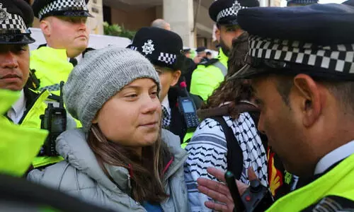 എണ്ണ, വാതക സമ്മേളനത്തിനെതിരെ പ്രതിഷേധം; ഗ്രേറ്റ തുൻബെർഗ് അറസ്റ്റിൽ