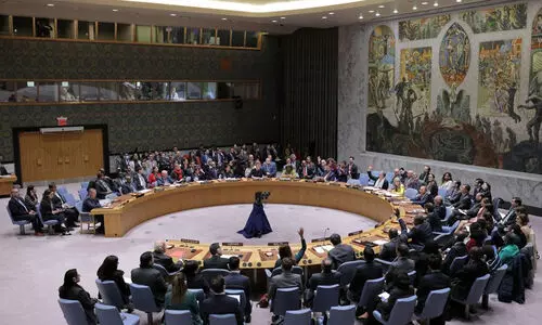 ഗസ്സയിലേക്ക് സഹായം എത്തിക്കണമെന്ന യു.എൻ പ്രമേയം അമേരിക്ക വീറ്റോ ചെയ്തു