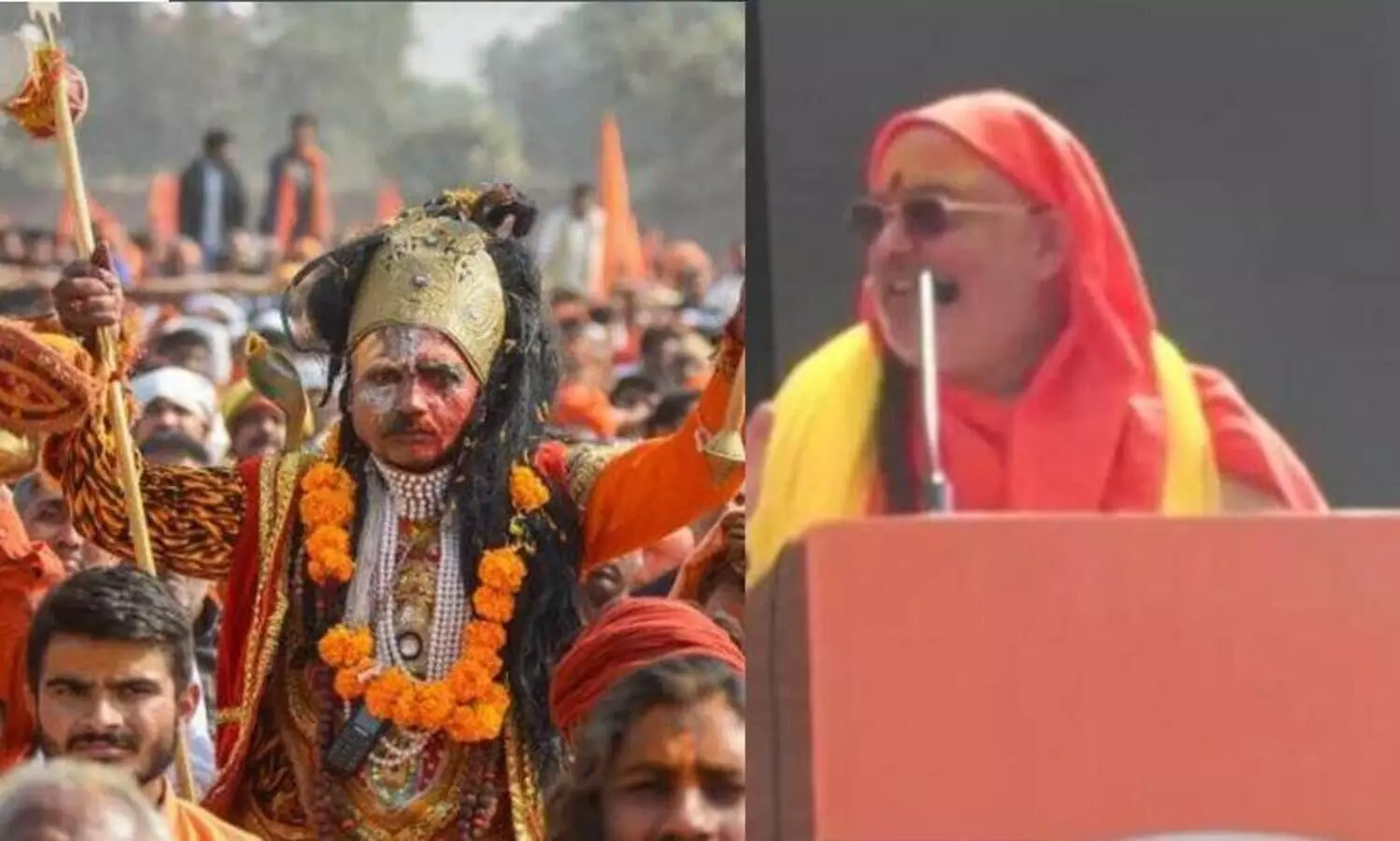 Who is Pradeeptananda Sarswati, claiming