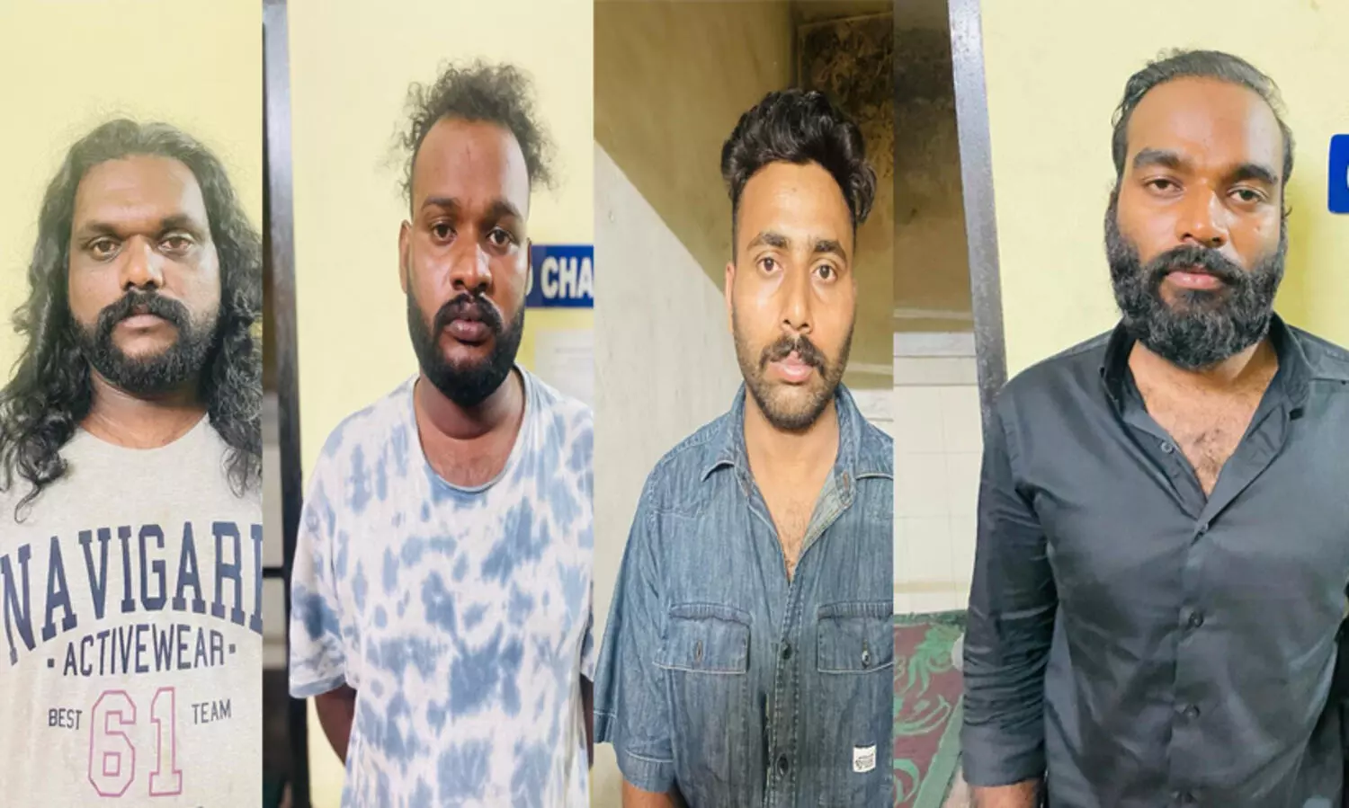 യുവാവിനെ വെട്ടിപരിക്കേൽപ്പിച്ച് കടന്നുകളഞ്ഞ അക്രമിസംഘത്തെ സാഹസികമായി പിടികൂടി മീനങ്ങാടി പൊലീസ്