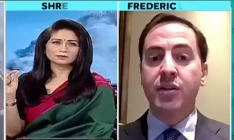 Israeli guest tells TV anchor Israeli guest tells TV anchor