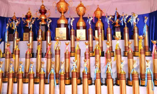 state school sports festival trophy