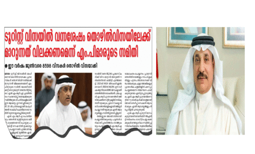 ടൂ​റി​സ്റ്റ് വി​സ​യി​ൽ എ​ത്തി തൊ​ഴി​ൽ വി​സ​യി​ലേ​ക്ക് മാ​റു​ന്ന​ത് ത​ട​യു​മെ​ന്ന് മ​ന്ത്രി