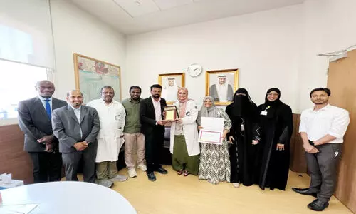 ക​ള്‍ച​റ​ല്‍ ഫോ​റ​ത്തി​ന്‌ എ​ച്ച്.​എം.​സി ക​മ്യൂ​ണി​ക്ക​ബി​ള്‍ ഡി​സീ​സ് സെ​ന്റ​ർ ആ​ദ​രം