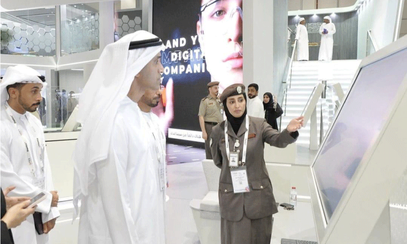 ദുബൈയിൽ നടക്കുന്ന ജൈടെക്സ് ഗ്ലോബലിലെ ജി.ഡി.ആർ.എഫ്.എ പവിലിയനിൽനിന്ന് ദുബൈയിൽ നടക്കുന്ന ജൈടെക്സ് ഗ്ലോബലിലെ ജി.ഡി.ആർ.എഫ്.എ പവിലിയനിൽനിന്ന്