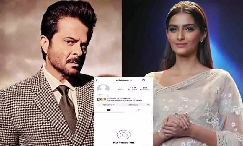 Anil Kapoor Deletes All Instagram Posts; Sonam Kapoor REACTS