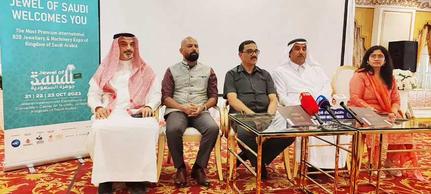 ജ്വൽ ഓഫ് സൗദി; ആദ്യ അന്താരാഷ്ട്ര ബി ടു ബി ജ്വല്ലറി ആൻഡ് മെഷിനറി പ്രദർശനം നാളെ മുതൽ ജിദ്ദയിൽ ജ്വൽ ഓഫ് സൗദി; ആദ്യ അന്താരാഷ്ട്ര ബി ടു ബി ജ്വല്ലറി ആൻഡ് മെഷിനറി പ്രദർശനം നാളെ മുതൽ ജിദ്ദയിൽ