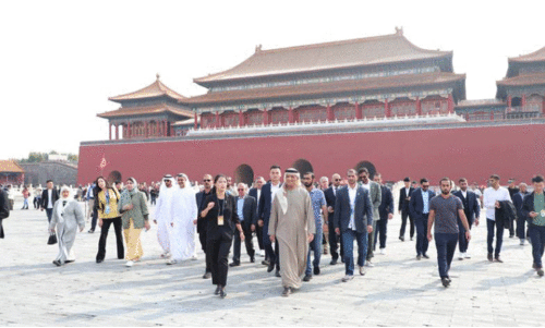 ചൈന ബെല്‍റ്റ് ആൻഡ്​ റോഡ് ഫോറം; യു.എ.ഇയെ നയിച്ച് ശൈഖ് സഊദ്