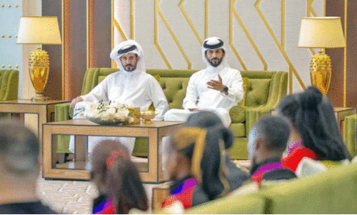 ഏ​ഷ്യ​ൻ ഗെ​യിം​സി​ൽ മെ​ഡ​ലു​ക​ൾ നേ​ടി​യ  കാ​യി​ക​താ​ര​ങ്ങ​ളെ ശൈ​ഖ് നാ​സ​ർ ബി​ൻ ഹ​മ​ദ് ആ​ൽ ഖ​ലീ​ഫ അ​ഭി​ന​ന്ദി​ക്കു​ന്നു