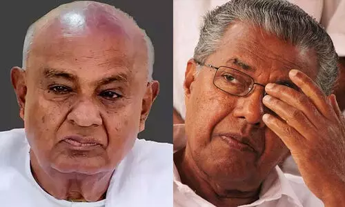 pinarayi vijayan- hd deve gowda