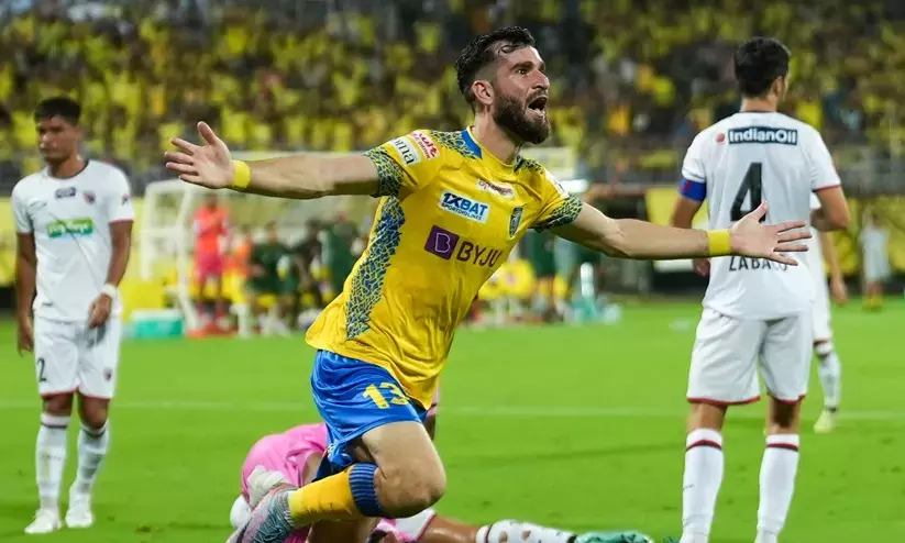 ബ്ലാസ്റ്റേഴ്സിനെ സമനിലയിൽ തളച്ച് നോർത്ത് ഈസ്റ്റ് യുനൈറ്റഡ് (1-1)