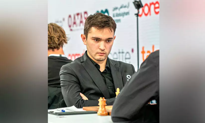 ഖത്തർ മാസ്റ്റേഴ്സ് ചെസ് ചാമ്പ്യനായ ഉസ്ബകിസ്താന്റെ നദിർബെക് ഖത്തർ മാസ്റ്റേഴ്സ് ചെസ് ചാമ്പ്യനായ ഉസ്ബകിസ്താന്റെ നദിർബെക്