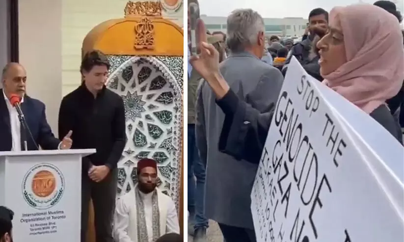 Justin Trudeau Booed In Canada Mosque Justin Trudeau Booed In Canada Mosque