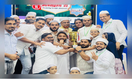 മീലാദ്​ മിഹർജാനിൽ ജേതാക്കളായ ഷാർജ ടീം