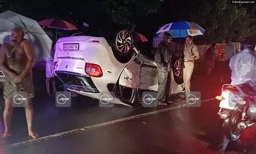 അമ്മ ഓടിച്ച കാർ ടോറസുമായി കൂട്ടിയിടിച്ച് പിഞ്ചുകുഞ്ഞ് മരിച്ചു