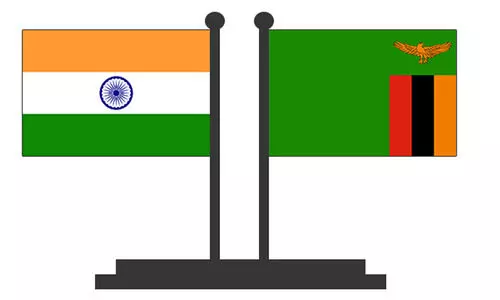 സാംബിയക്ക് ഇന്ത്യ സൈനിക ഉപകരണങ്ങൾ നൽകുന്നു