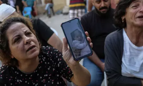 ഞ​ങ്ങ​ൾ ഇ​വി​ടെ​യാ​ണ് മാ​മോ​ദീ​സ മു​ങ്ങി​യ​ത്, ഇ​വി​ടെ​ത്ത​ന്നെ മ​രി​ക്ക​ണം -ഇസ്രായേൽ തകർത്ത ചർച്ചിൽ അ​ഭ​യം തേ​ടി​യ​വർ